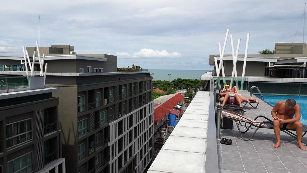 The Gallery Condo Pantai Jomtien Bagian luar foto